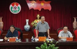 Đồng chí Tô Huy Rứa làm việc với lãnh đạo tỉnh Đăk Nông 