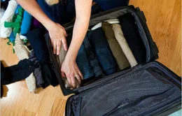 Mách bạn cách xếp đồ trong vali du lịch