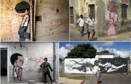 "Họa sỹ toàn cầu" Julien Malland và nghệ thuật graffiti