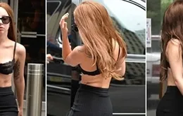 Lady Gaga "mát mẻ" dạo phố