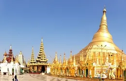 Lỗng lẫy chùa Vàng ở Yangon, Myanmar