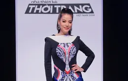 Sau ly hôn, Trương Ngọc Ánh rạng rỡ trên trường quay Project Runway Vietnam 2014