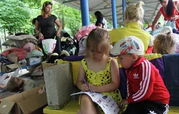 Số người dân Ukraine sang Nga lánh nạn tăng mạnh