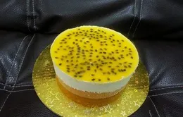 Thanh mát với mousse chanh leo