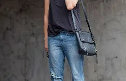 Quần boyfriend mê hoặc các cô nàng cá tính