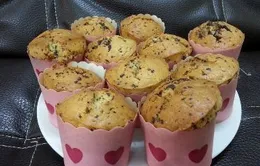 Đơn giản cách làm món bánh muffin cà rốt chocolate 