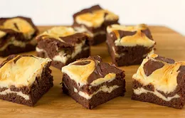 Bánh creamcheese brownies: Vừa ngon vừa dễ làm