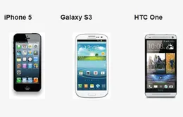 Chọn iPhone 5, Galaxy S3 hay HTC One?
