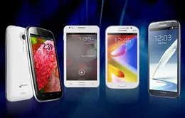 Năm 2014: Số smartphone được tiêu thụ đạt 1 tỷ chiếc