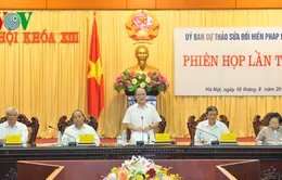 Ủy ban Dự thảo sửa đổi Hiến pháp họp phiên thứ 7