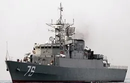 Tàu chiến Iran cập cảng Sudan