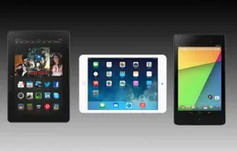 Chọn iPad Mini 2, Nexus 7 hay Kindle Fire HDX?
