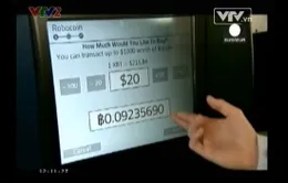 Cây ATM đầu tiên giao dịch công khai tiền ảo Bitcoin