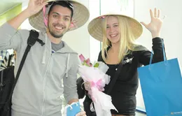 Những đoàn khách quốc tế đầu tiên trong năm 2014