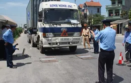 Tăng cường công tác kiểm tra trọng tải xe 