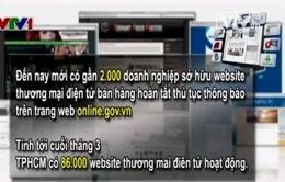 Nhiều website thương mại điện tử có nguy cơ bị phạt