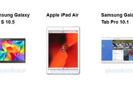 Chọn Tab S 10.5, iPad Air hay Tab Pro 10.1?