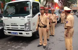 CSGT Hà Nội sẵn sàng ứng phó cơn bão số 2 