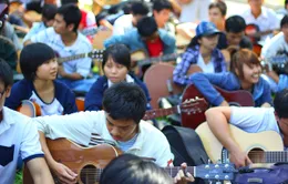 1000 người chơi đàn guitar hưởng ứng Giờ Trái đất 2014