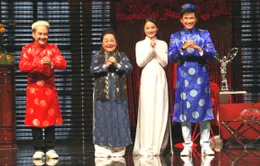 Chí Thiện phấn khích hát vọng cổ cùng thần tượng trong Hương Tết Việt
