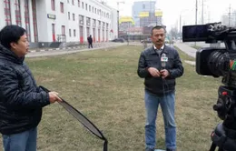 Tác nghiệp tại “điểm nóng” Ukraine: Chuyện chưa kể