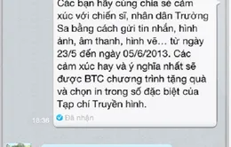 Những tin nhắn đặc biệt gửi về biển đảo