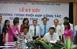 VTV cùng Bộ GD&ĐT phối hợp xây dựng đề án Kênh truyền hình giáo dục quốc gia