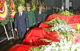 Lễ truy điệu sỹ quan, quân nhân hy sinh trong vụ rơi máy bay Mi-171