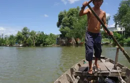"Ốc đảo" xóm Gò và niềm vui có cây cầu mới