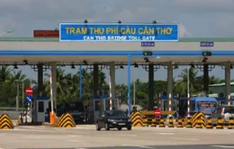 Trạm thu phí cầu Cần Thơ vẫn chưa dừng hoạt động