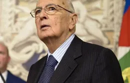 Tổng thống Italia G. Napolitano tái đắc cử