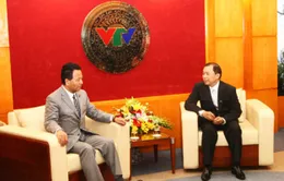 Bộ trưởng Kinh tế Nhật Bản thăm và làm việc tại Đài THVN
