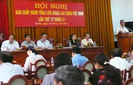 Đại hội Công đoàn Việt Nam làm việc ngày đầu tiên