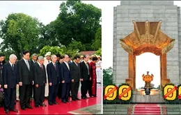 Lãnh đạo Đảng, Nhà nước dâng hương tưởng niệm các Anh hùng liệt sĩ