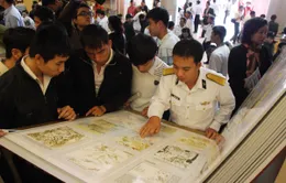 Dinh Thống Nhất trưng bày tư liệu về Hoàng Sa, Trường Sa