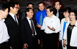 Chủ tịch nước gặp mặt đại biểu Quốc hội là doanh nhân 