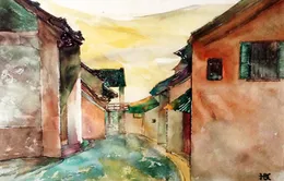 Triển lãm "Bóng xưa và sắc hoa": Hoài cổ một Hà Nội xưa