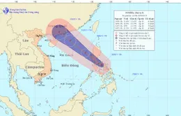 Tin bão gần Biển Đông