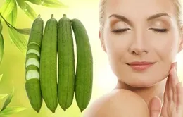 Da đẹp nhờ mướp