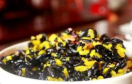 Xôi đen của người Cao Lan xã Đại Phú