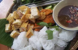 Bún đậu mắm tôm - Đặc sản của vỉa hè Hà Nội