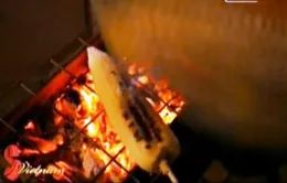 Ngô nướng - Món quà ấm đêm đông Hà Nội