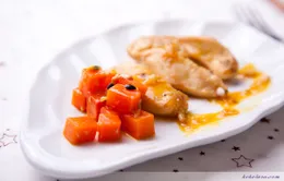 Món ngon ngày hè: Gà sốt chanh dây