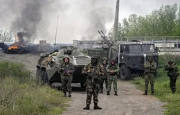 Ukraine: Quân đội tái chiếm một nửa Slaviansk