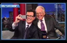 Letterman chào đón người kế nhiệm – Stephen Colbert