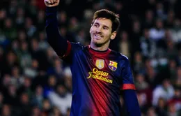 Messi chúc mừng năm mới ra sao?