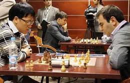 Kết thúc giải cờ vua Aeroflot 2013: Quang Liêm dừng bước ở vòng 1/16