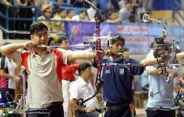 130 VĐV tham dự Giải vô địch bắn cung 2013
