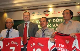 Arsenal sẽ thi đấu với ĐTQG Việt Nam