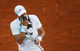 Berdych bị loại, Nadal chật vật đi tiếp